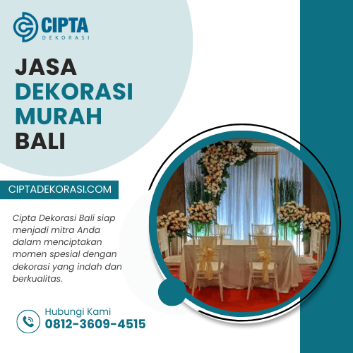 Jasa Dekorasi Murah Bali