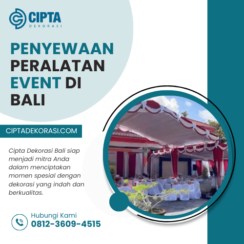 Penyewaan Peralatan Event di Bali