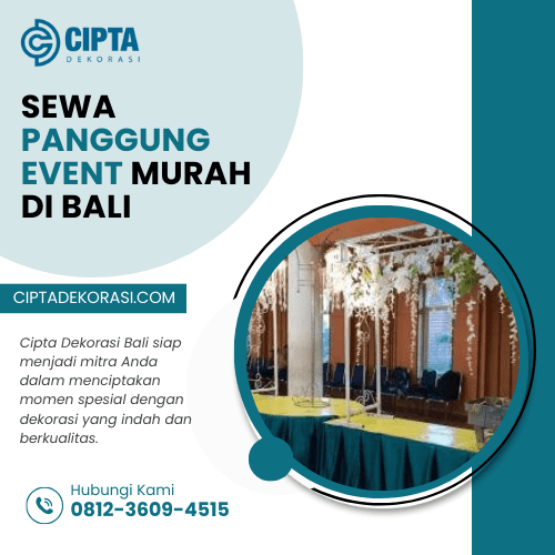 Sewa Panggung Event Murah di Bali