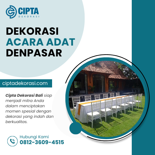 dekorasi acara adat denpasar