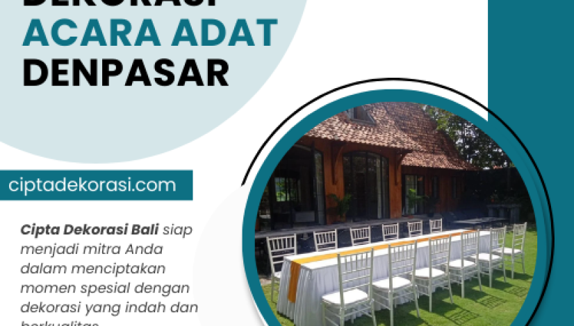 dekorasi acara adat denpasar