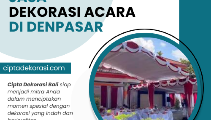 jasa dekorasi acara di denpasar