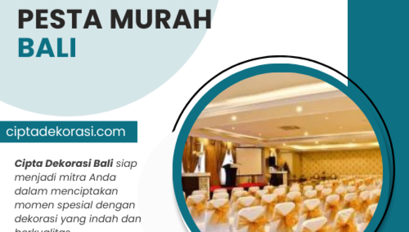 peralatan pesta murah bali