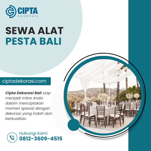sewa alat pesta bali