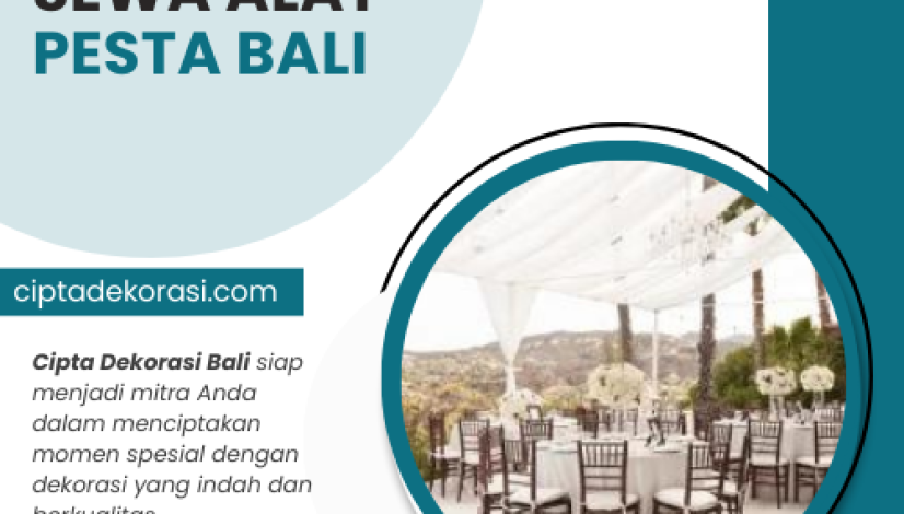 sewa alat pesta bali