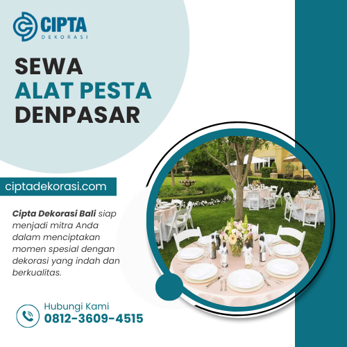 sewa alat pesta denpasar