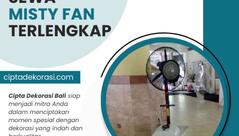 sewa misty fan terlengkap