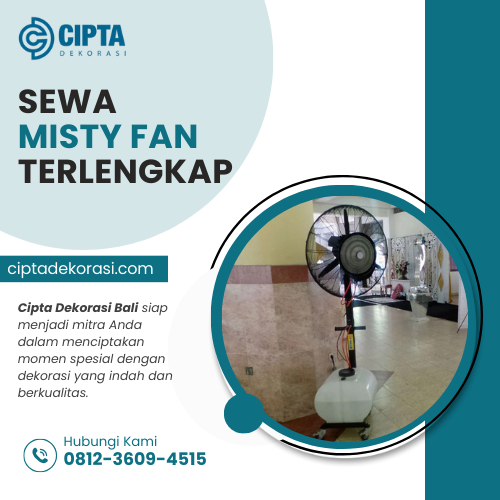 sewa misty fan terlengkap