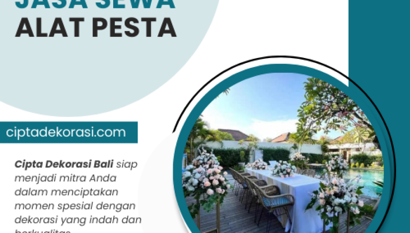 jasa sewa alat pesta