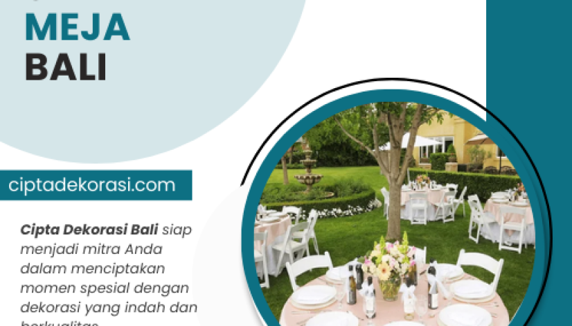 sewa meja bali