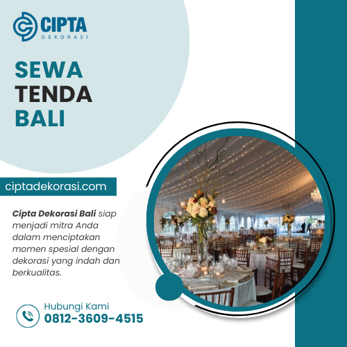 sewa tenda bali