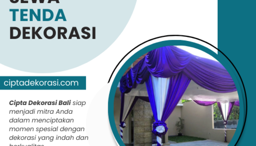 sewa tenda dekorasi