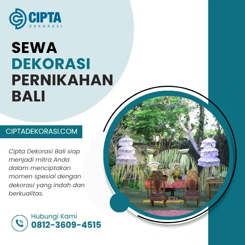 Sewa dekorasi pernikahan bali