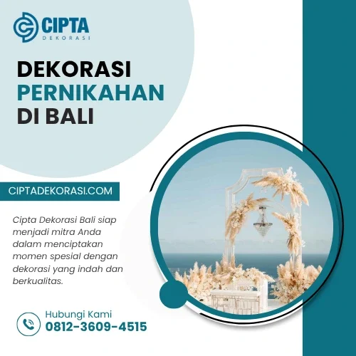 dekorasi pernikahan di bali