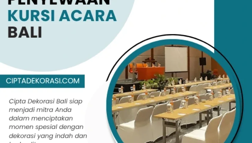 Peyewaan Kursi Acara Bali