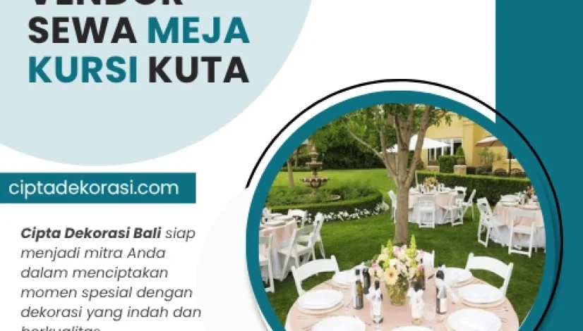 Vendor Sewa Meja Kursi Kuta