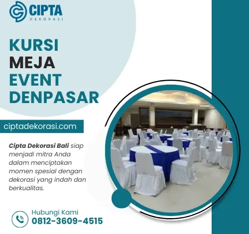 Kursi meja event denpasar