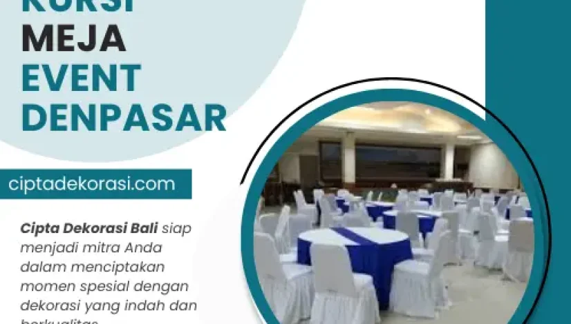 Kursi meja event denpasar