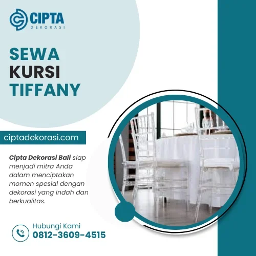 Sewa kursi tiffany