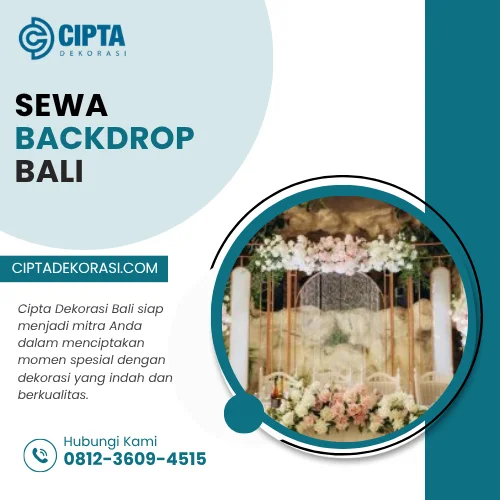 Sewa Backdrop Bali