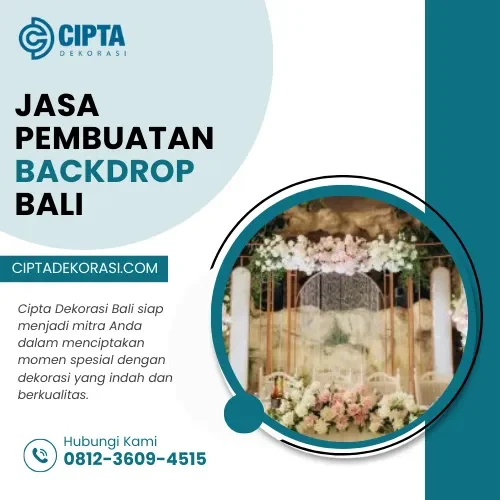 Jasa Pembuatan Backdrop Bali