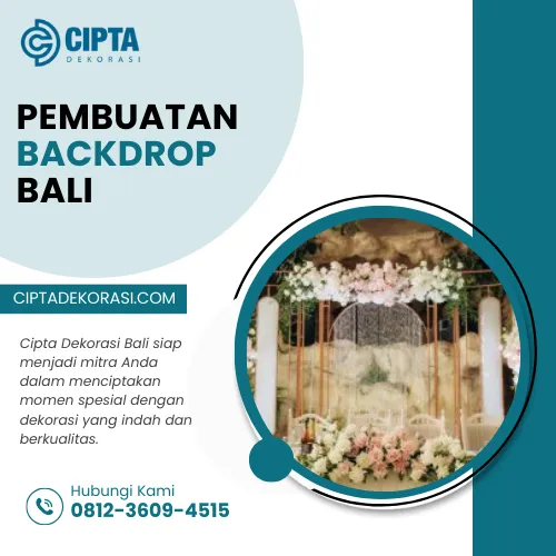 Pembuatan Backdrop Bali