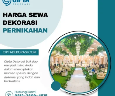 Harga Sewa Dekorasi Pernikahan