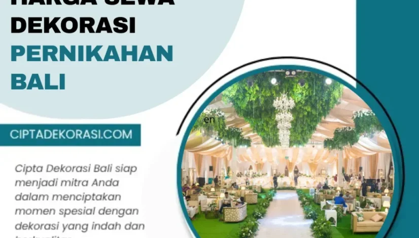 Harga Sewa Dekorasi Pernikahan Bali