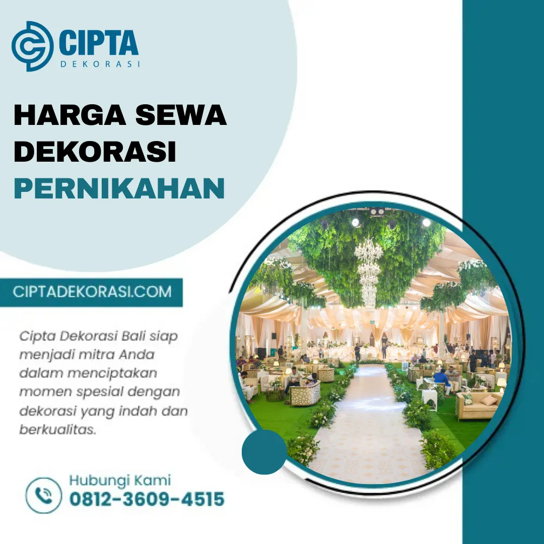 Harga Sewa Dekorasi Pernikahan