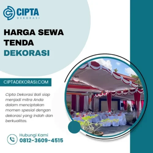 Harga Sewa Tenda Dekorasi