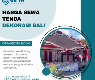 Harga Sewa Tenda Dekorasi Bali