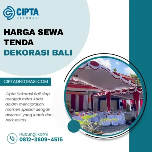 Harga Sewa Tenda Dekorasi Bali