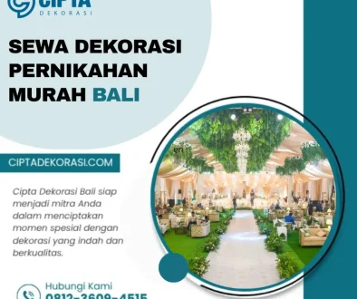 Sewa Dekorasi Pernikahan Murah Bali