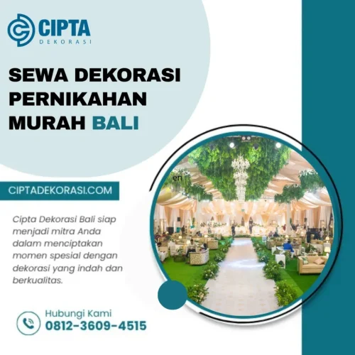 Sewa Dekorasi Pernikahan Murah Bali