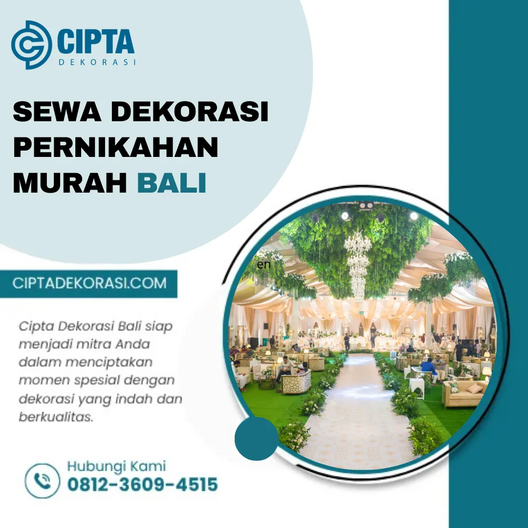 Sewa Dekorasi Pernikahan Murah Bali