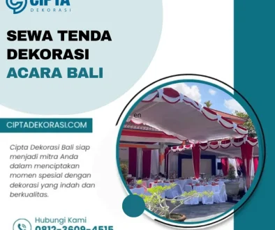Sewa Tenda Dekorasi Acara Bali