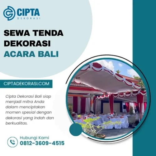 Sewa Tenda Dekorasi Acara Bali