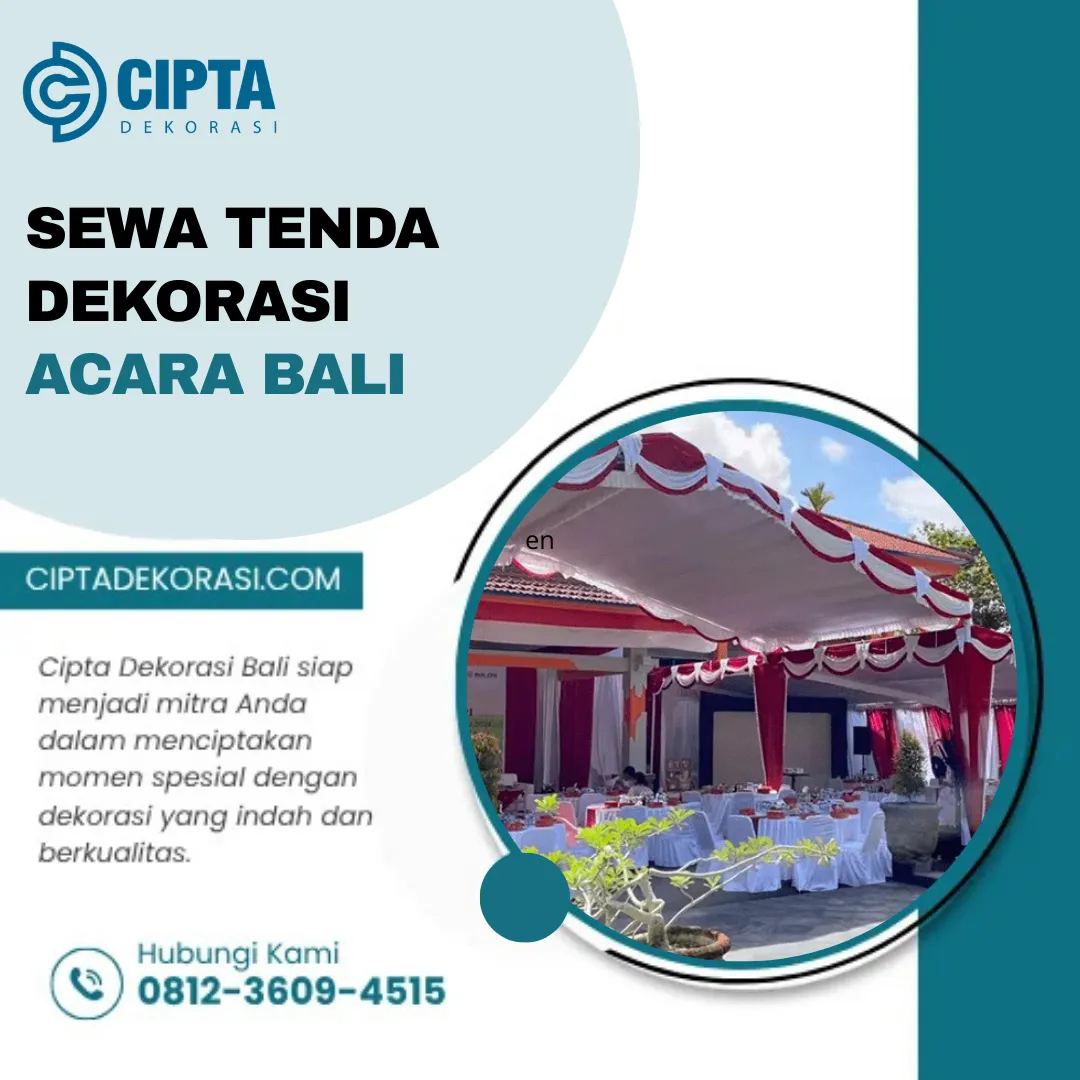 Sewa Tenda Dekorasi Acara Bali