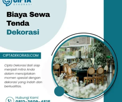 Biaya Sewa Tenda Dekorasi