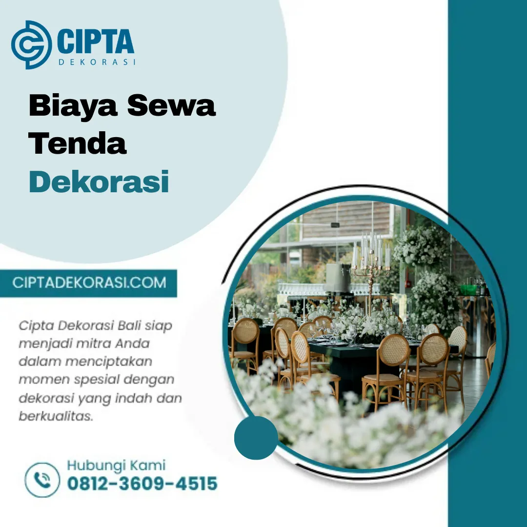 Biaya Sewa Tenda Dekorasi