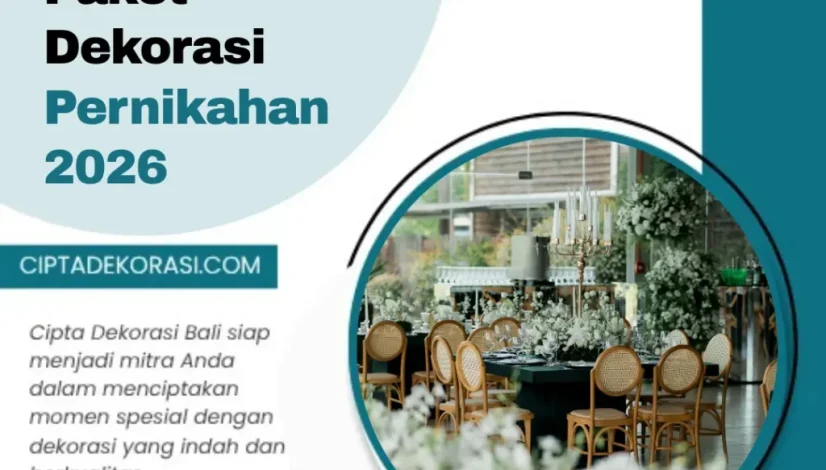 Paket Dekorasi Pernikahan 2026