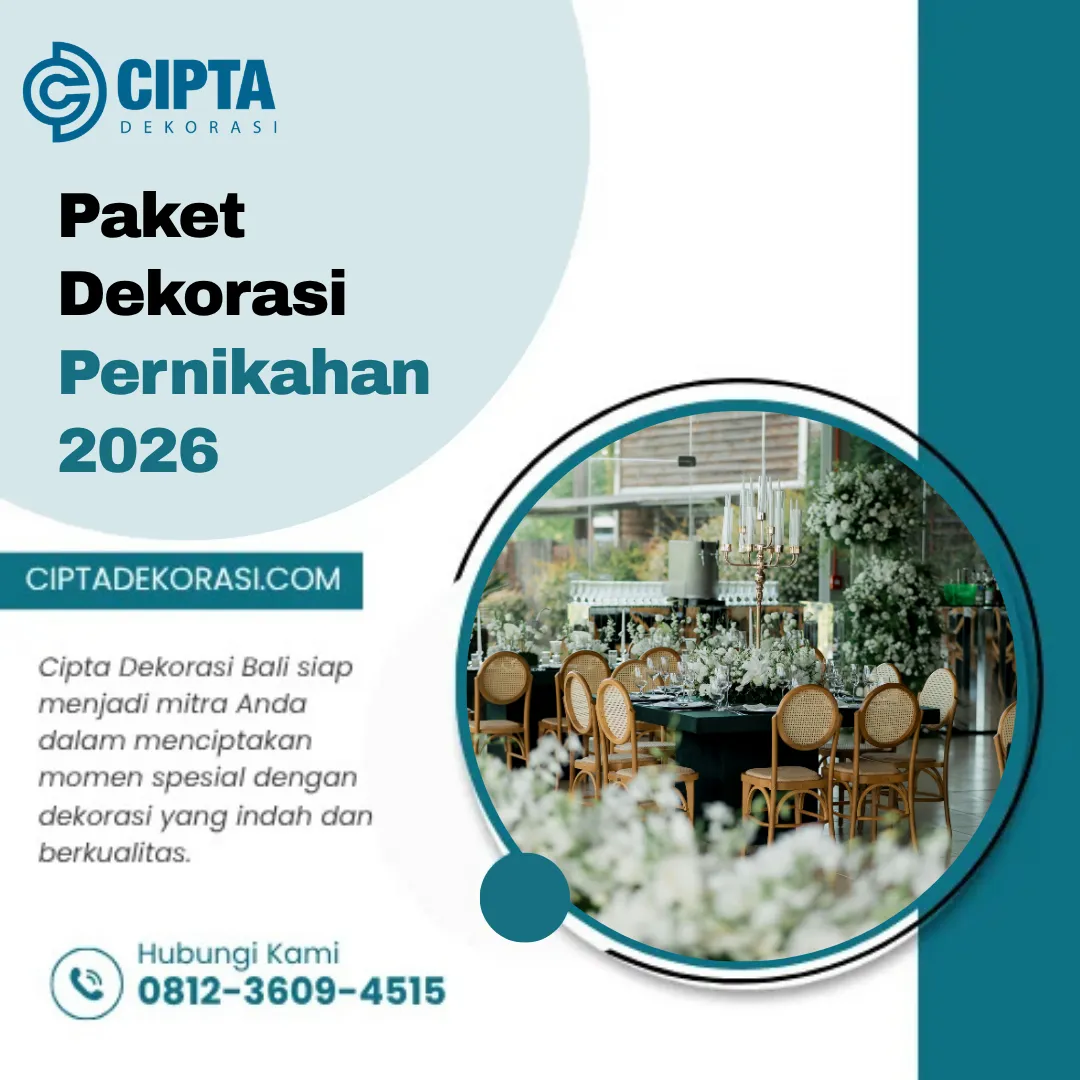 Paket Dekorasi Pernikahan 2026