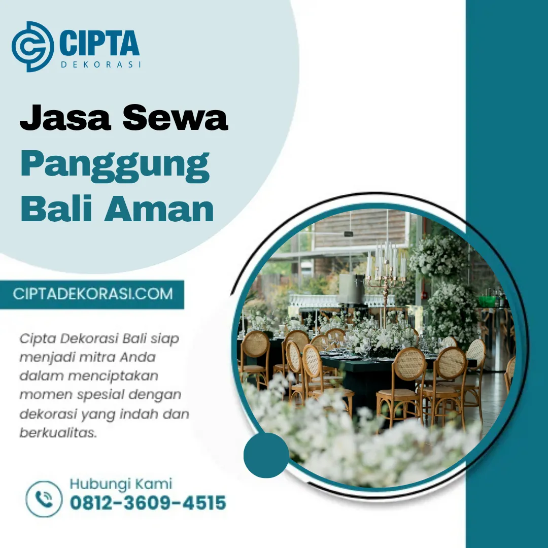 Jasa Sewa Panggung Bali Aman