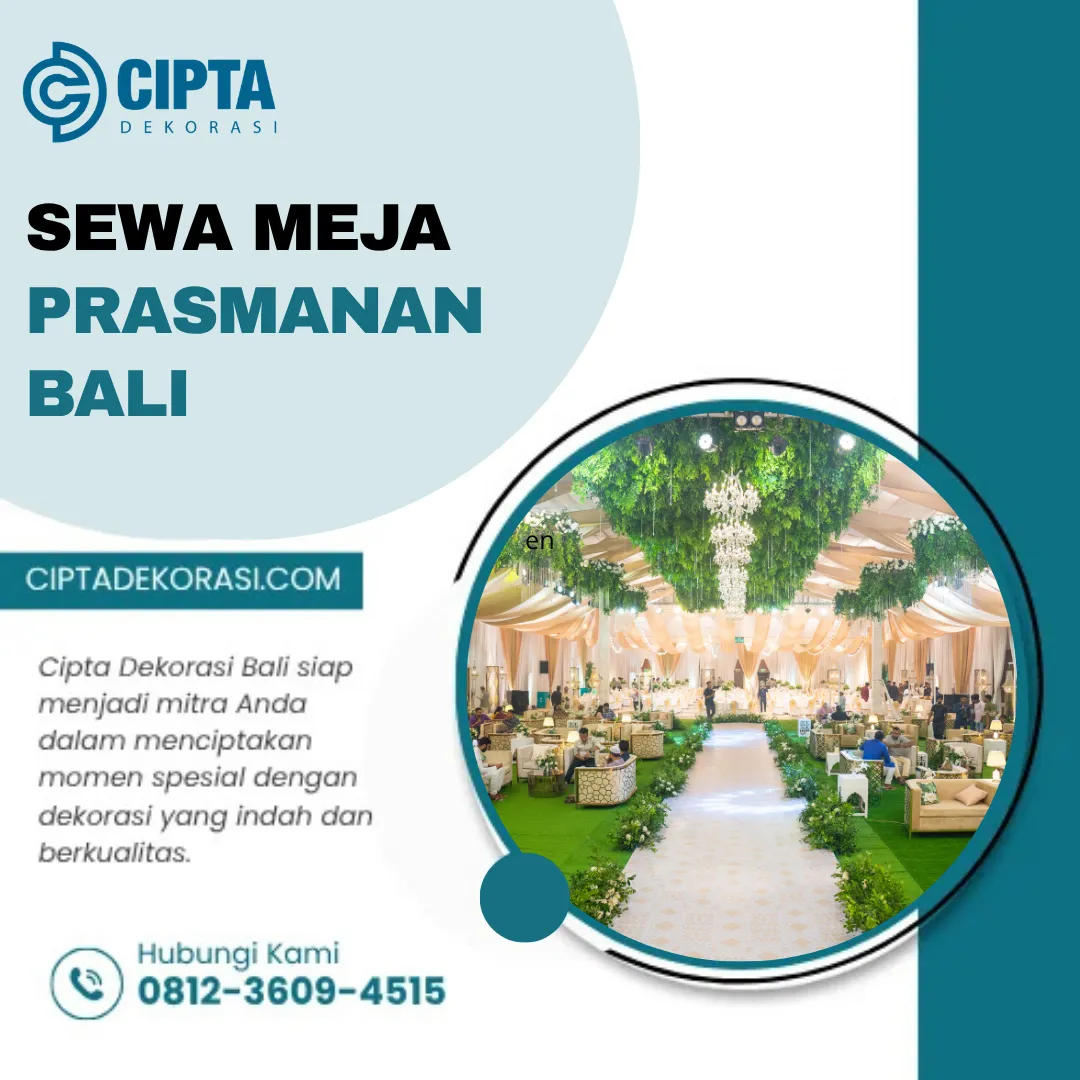 Sewa Meja Prasmanan Bali