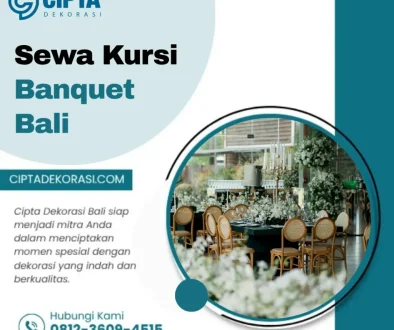 Sewa Kursi Banquet Bali
